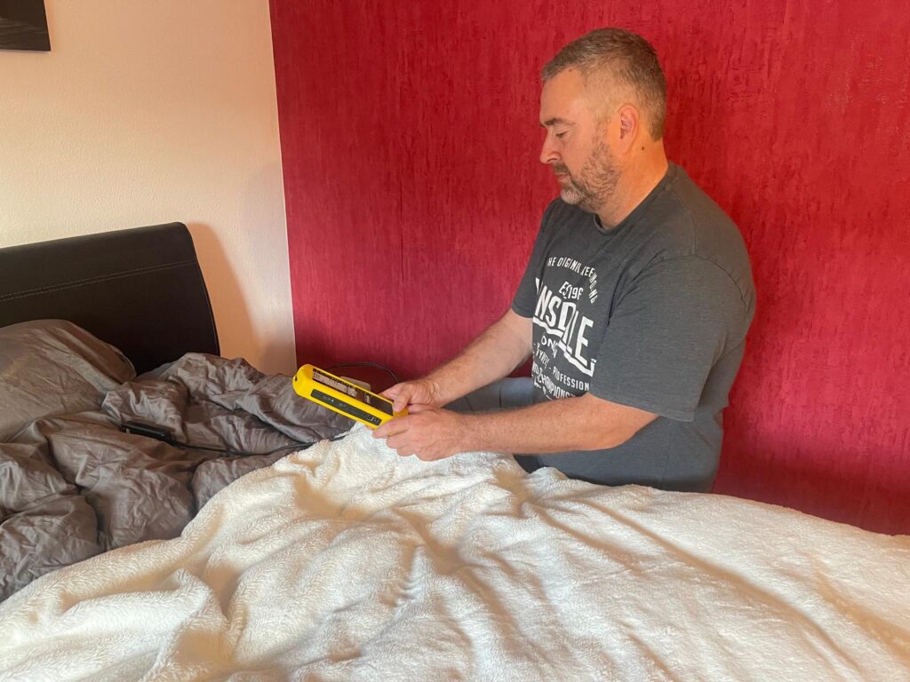 Schlafplatz Untersuchung