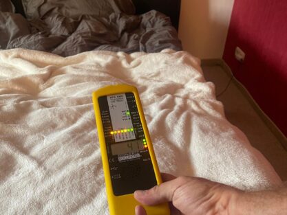 Elektrosmog - Schlafplatzuntersuchung