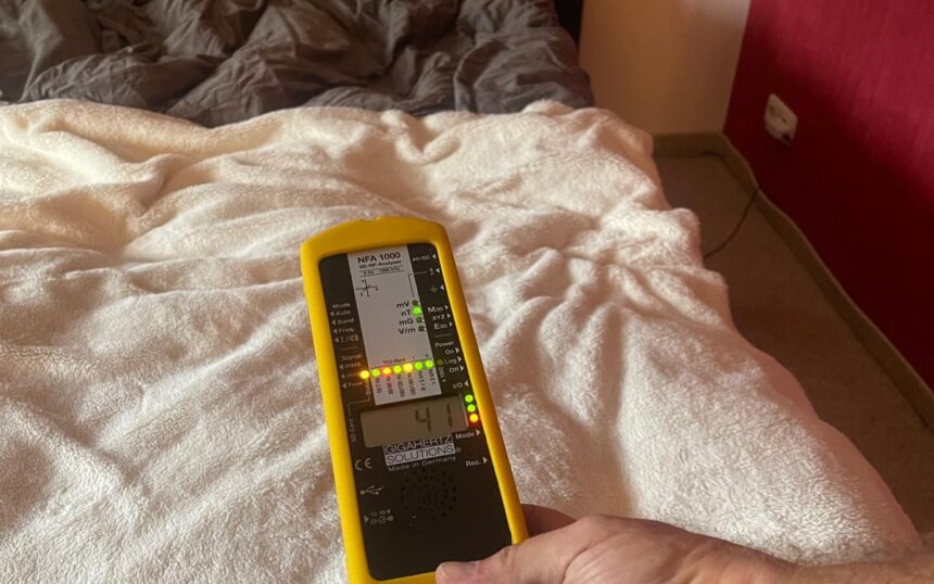 Elektrosmog - Schlafplatzuntersuchung